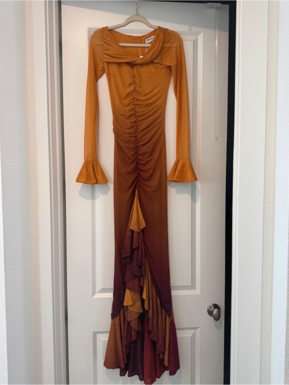 OFUURE SOL HI-LOW RUFFLE DRESS - Picture 6 of 16